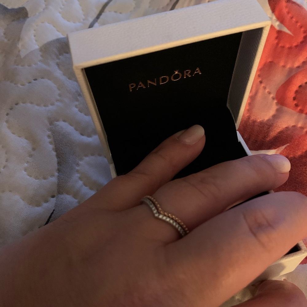 Pandora Shimmer rings